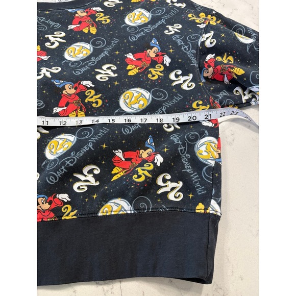 Disney World Vault Collection 50th Anniversary Sorcerer Mickey Sweatshirt Medium - Picture 4 of 9